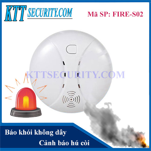 Thiết bị báo cháy không dây FIRE-S02