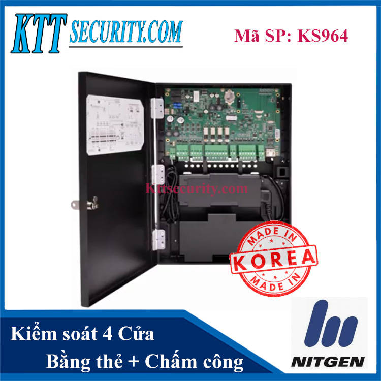 Thiết bị kiểm soát cửa ra vào Nitgen Hàn Quốc | KS964