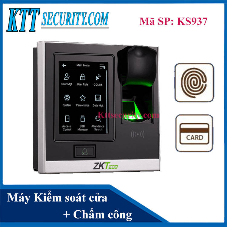 Thiết bị kiểm soát cửa ZKTeco | KS937