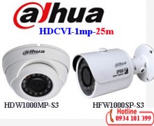 Camera dahua 1mp HAC-HDW1000MP-S3 / HAC-HFW1000SP-S3