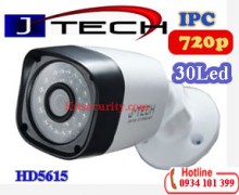Camera thân IP 1MP J-Tech HD5615