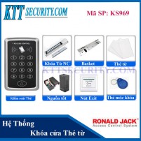 Khóa Cửa Thẻ từ Ronald Jack | KS969